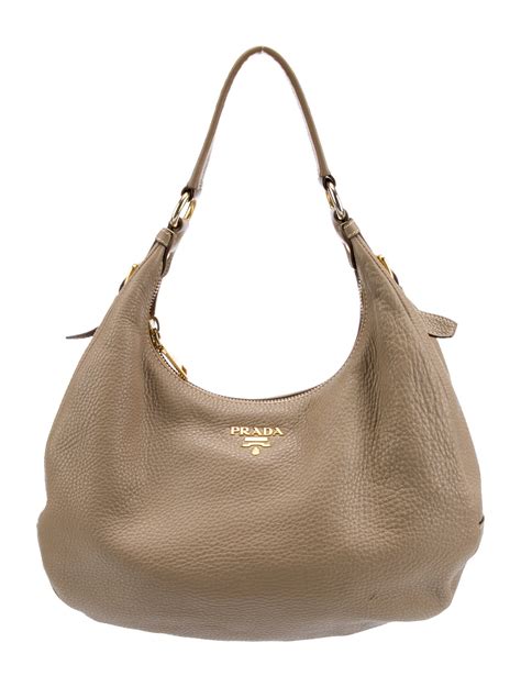 prada vitello grain mini hobo bag
